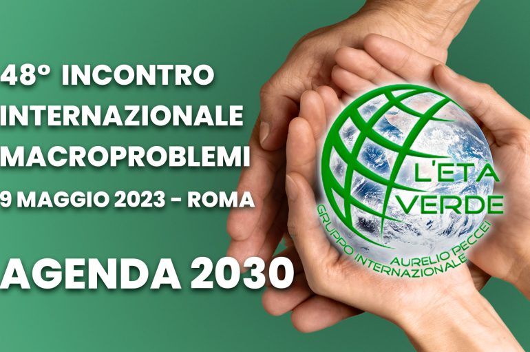 48° Incontro Internazionale Macroproblemi, Agenda 2030