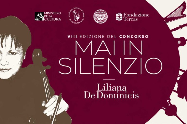 VIII EDIZIONE DEL CONCORSO “MAI IN SILENZIO – LILIANA DE DOMINICIS”